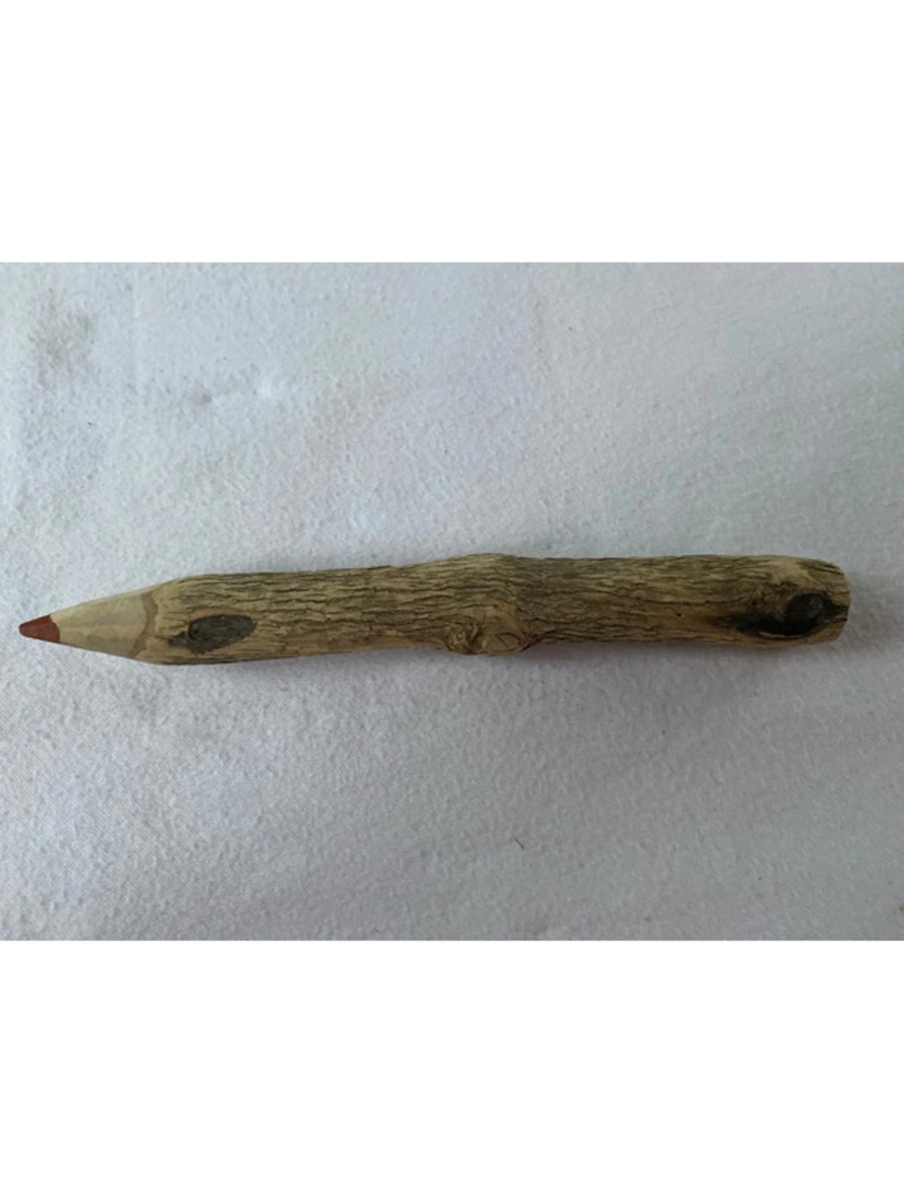 Colored Pencil Handcrafted Out of Wood